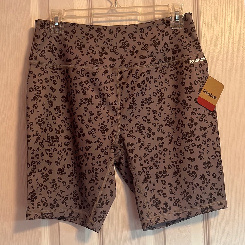 Reebok XL Animal Print Bicycle shorts